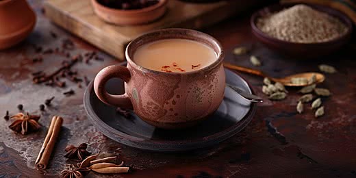 Spiced chai masala tea blend